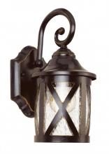  5129 ROB - Chandler 1-Light Armed Coach-style Outdoor Wall Lantern Light